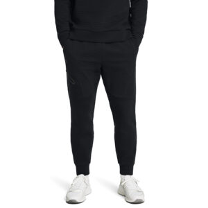 Pulóver Under Armour Unstoppable Fleece Grid Jrg Black/ Black L-alacsony-ár