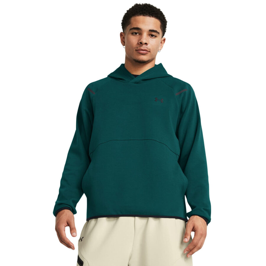 Pulóver Under Armour Unstoppable Fleece Hoodie Blue M-alacsony-ár