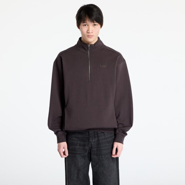 Pulóver Vans LX Van D Half Zip Sweatshirt After Dark M-alacsony-ár