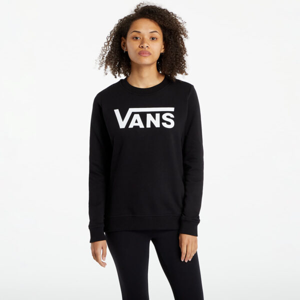 Pulóver Vans WM Classic V Crew Black XS-alacsony-ár