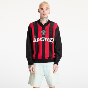 Pulóver Wasted Paris M Blade Sweater Black/ Fire Red M-alacsony-ár