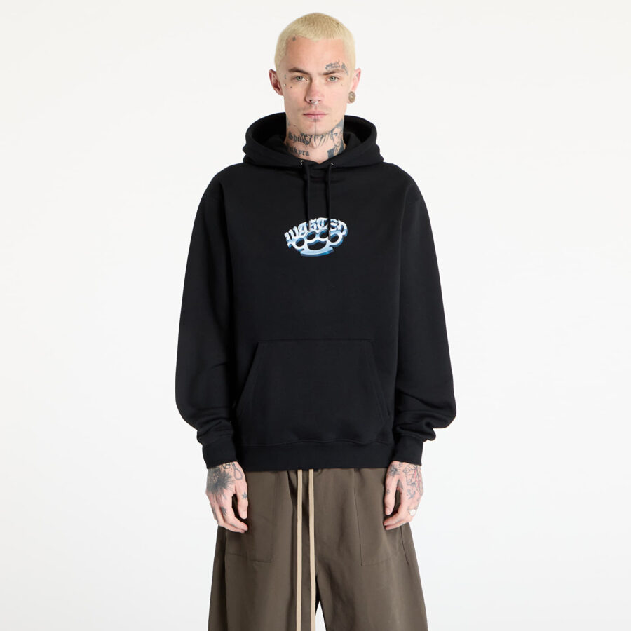 Pulóver Wasted Paris M Knuckles Hoodie Black M-alacsony-ár