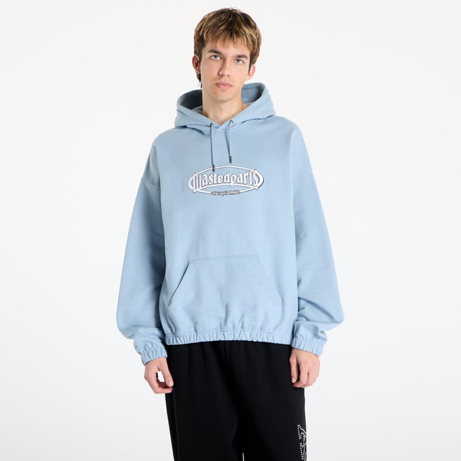 Pulóver Wasted Paris M Yard Boxy Hoodie Light Blue M-alacsony-ár