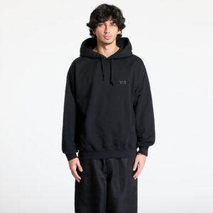 Pulóver Y-3 French Terry Hoodie UNISEX Black S-alacsony-ár
