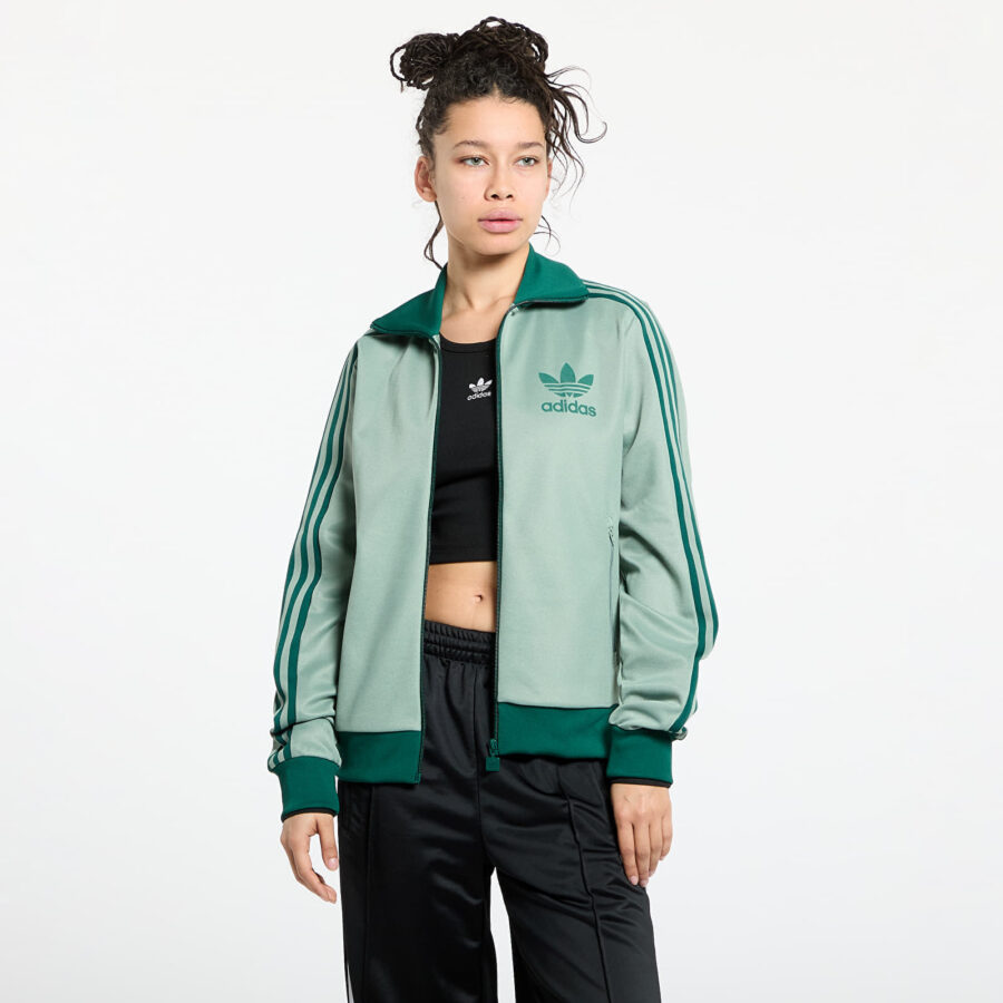 Pulóver adidas Adicolor Classic Track Top Silver Green XS-alacsony-ár