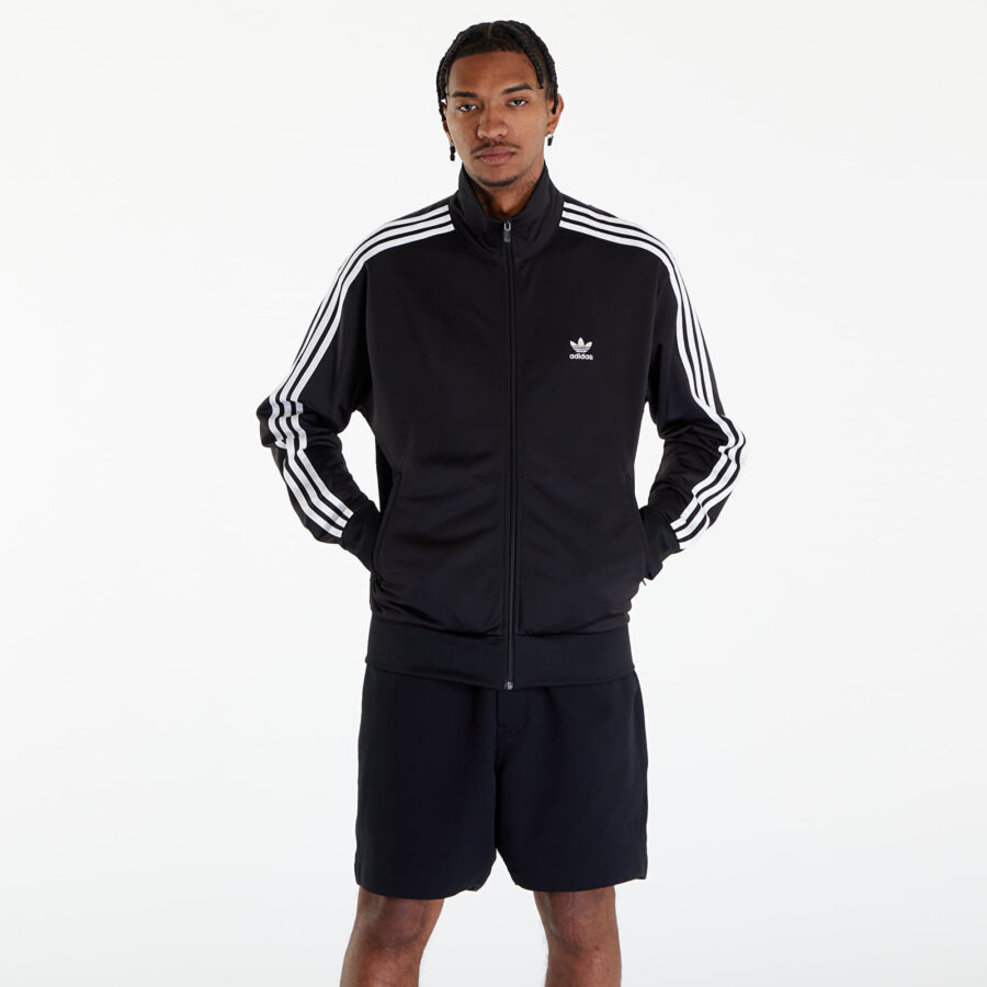 Pulóver adidas Adicolor Classics Firebird Track Top Black/ White S-alacsony-ár