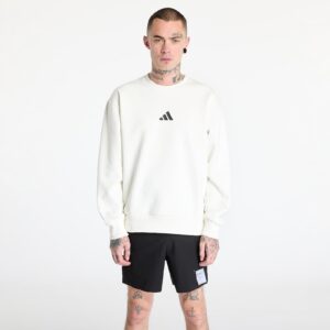 Pulóver adidas All Szn Graphic Crewneck Sweatshirt Off White/ Black L-alacsony-ár