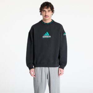 Pulóver adidas Equipment Wash Crewneck Sweatshirt Black S-alacsony-ár