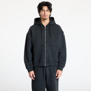 Pulóver adidas Equipment oriFleece Full - Zip Hoodie Black/ Black S-alacsony-ár