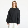 Pulóver adidas Essentials Oversized French Terry Sweatshirt Black S-alacsony-ár