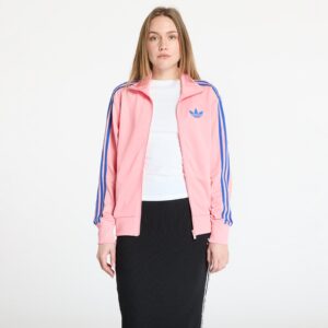 Pulóver adidas Firebird Adicolor Classic Loose Tracktop Semi Pink Spark/ Blue M-alacsony-ár