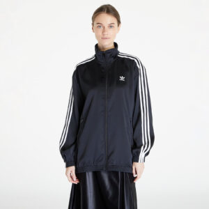 Pulóver adidas Loose Satin Track Top Black 32-alacsony-ár