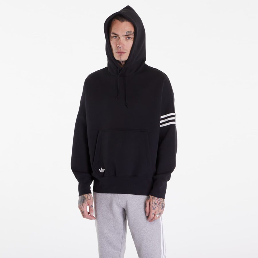 Pulóver adidas Neuclassics Hoodie Black L-alacsony-ár