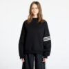 Pulóver adidas Neuclassics Oversized Mock Neck Sweatshirt Black/ Cream White S-alacsony-ár