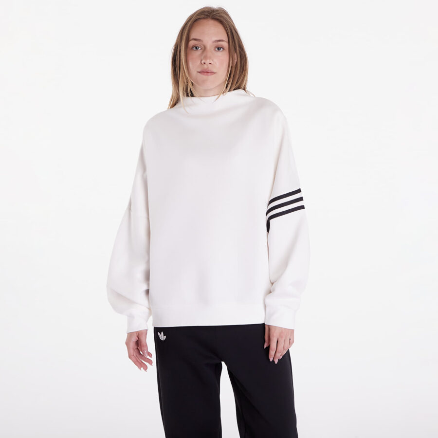 Pulóver adidas Neuclassics Oversized Sweatshirt Cloud White M-alacsony-ár