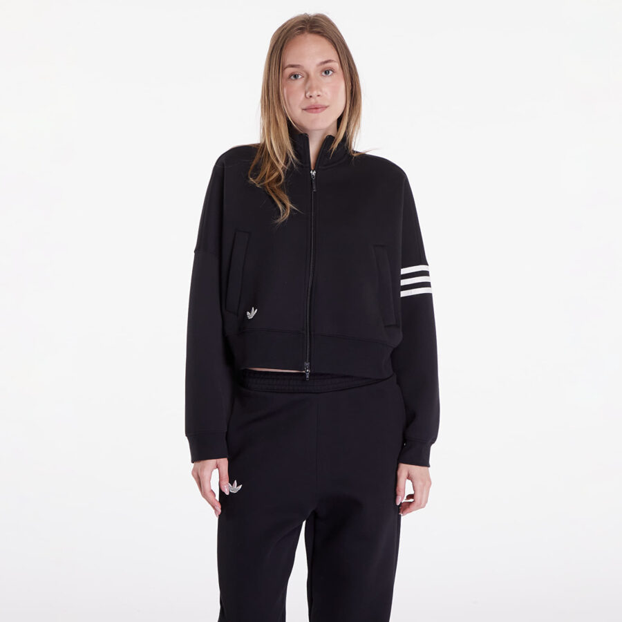 Pulóver adidas Neuclassics Tracktop Black/ Cloud White M-alacsony-ár