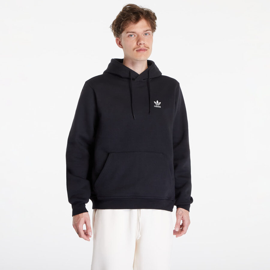 Pulóver adidas Originals Essentials Hoodie Black S-alacsony-ár