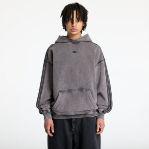 Pulóver adidas Premium Essentials Retro Washed Hoodie Black S-alacsony-ár