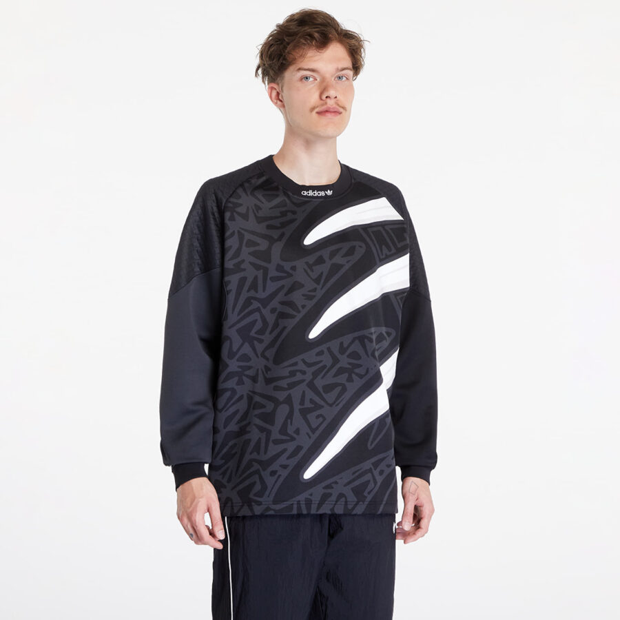 Pulóver adidas Premium Jersey Black S-alacsony-ár