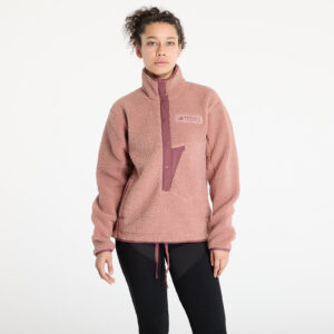 Pulóver adidas Terrex Xploric High Pile Fleece Pullover Warm Clay M-alacsony-ár