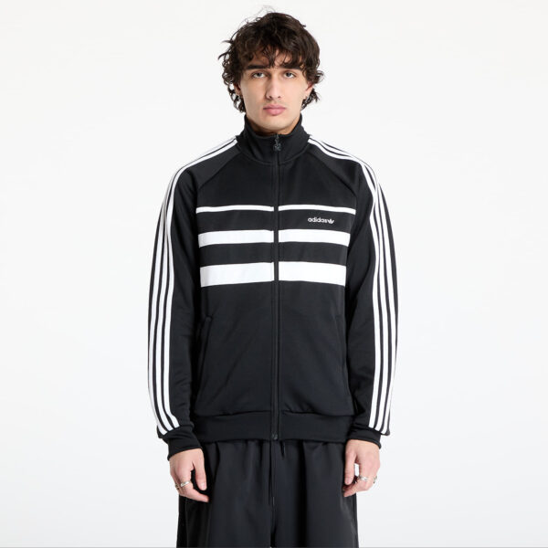Pulóver adidas The First Track Top Black/ White XL-alacsony-ár
