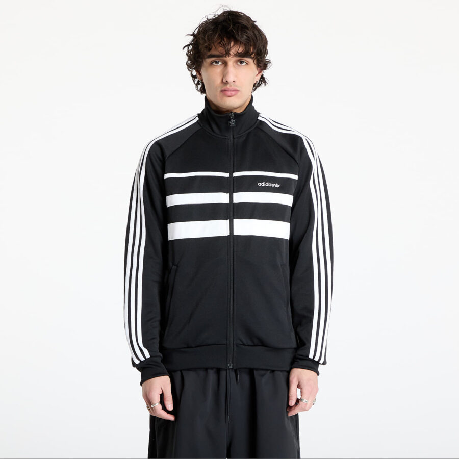 Pulóver adidas The First Track Top Black/ White XL-alacsony-ár