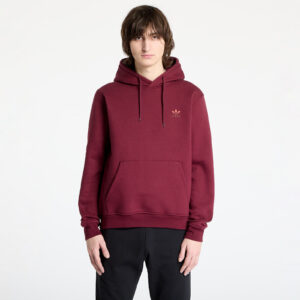 Pulóver adidas Trefoil Essentials Hoodie Shadow Red S-alacsony-ár