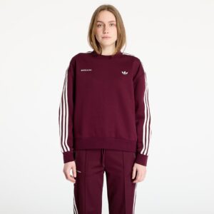 Pulóver adidas X Sporty & Rich Sweatshirt Maroon S-alacsony-ár