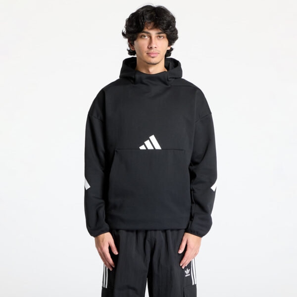 Pulóver adidas Z.N.E. Hoodie Black/ White S-alacsony-ár