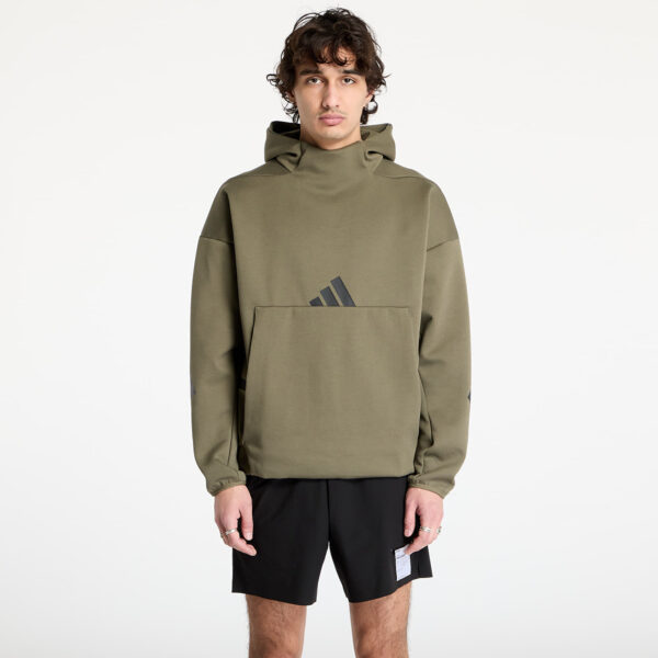 Pulóver adidas Z.N.E. Premium Hoodie Olive Strata S-alacsony-ár