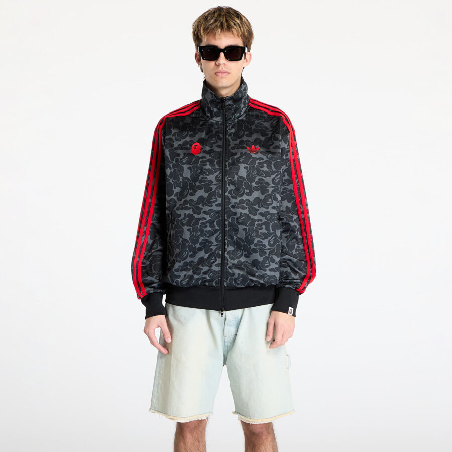 Pulóver adidas x BAPE Track Top Black S-alacsony-ár
