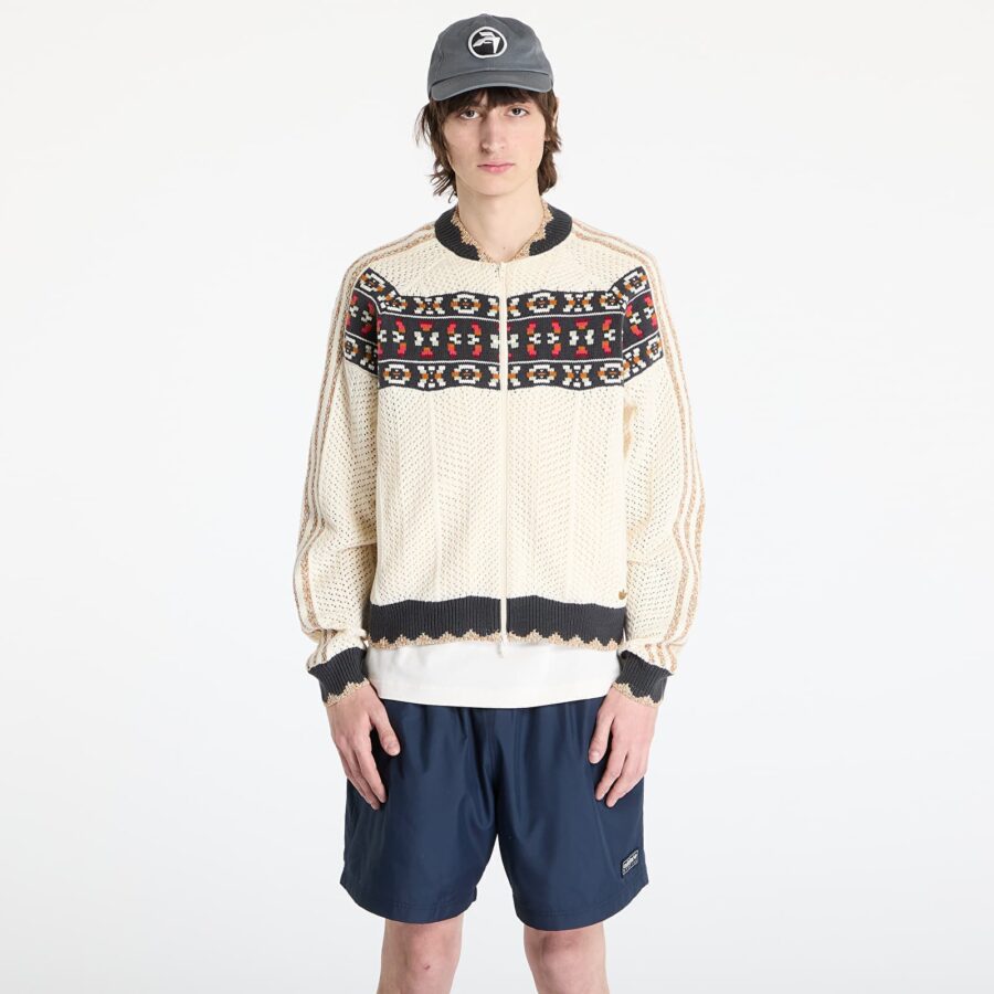 Pulóver adidas x Clot Crochet Sst Track Top Cream White XL-alacsony-ár