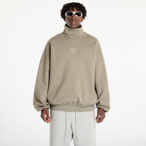 Pulóver adidas x Fear Of God Athletics Fleece Mock Sweatshirt Clay S-alacsony-ár