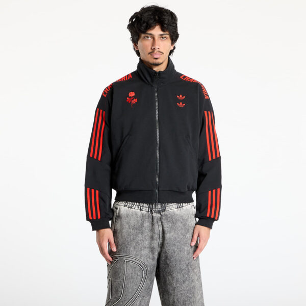 Pulóver adidas x Willy Chavarria Knit Tracktop Black/ Black L-alacsony-ár