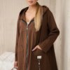Punto Milano winter hoodie brown