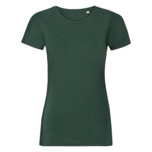 Pure Organic Russell Women's Green T-shirt