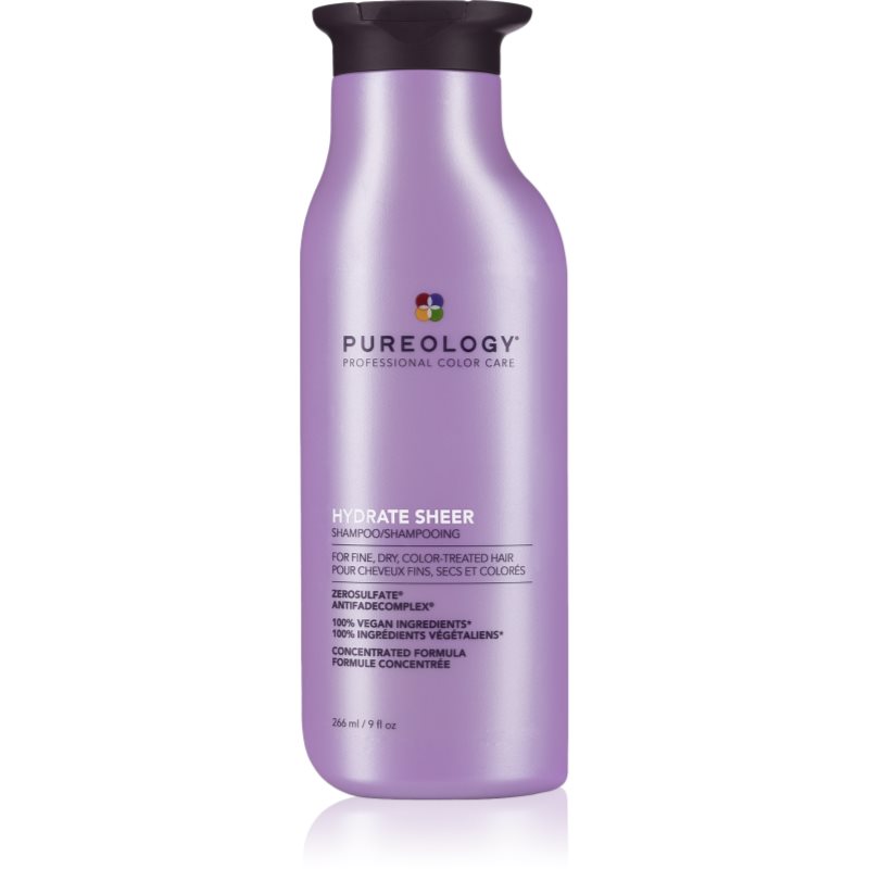 Pureology Hydrate Sheer könnyű hidratáló sampon érzékeny hajra hölgyeknek 266 ml-Ár