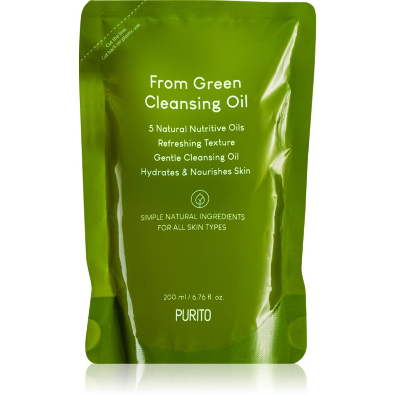 Purito From Green arctisztító olaj utántöltő 200 ml-Ár
