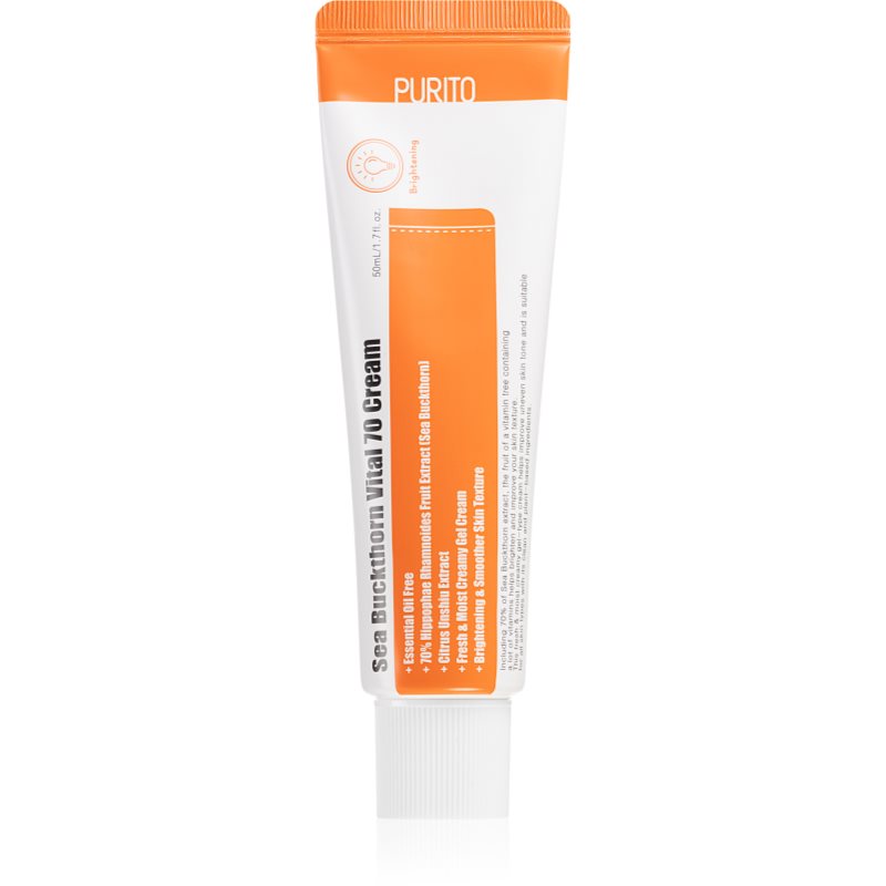 Purito Sea Buckthorn Vital 70 hidratáló és puhító krém homoktövissel 50 ml-Ár