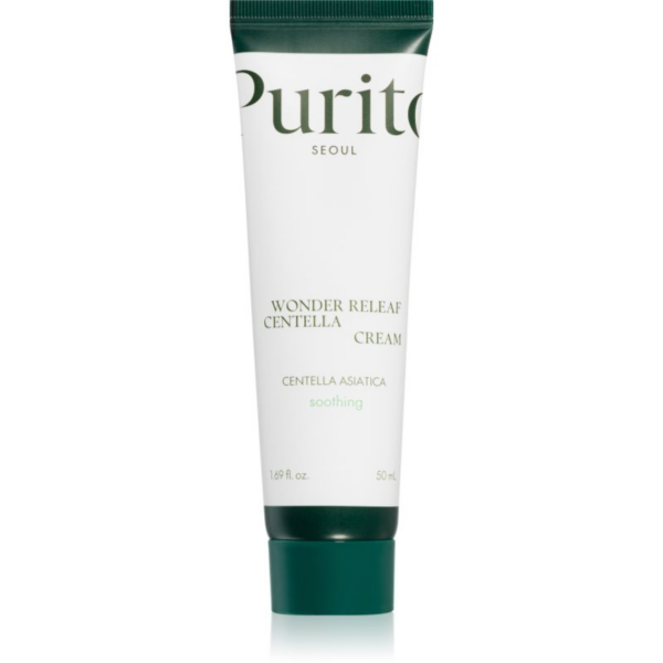 Purito Wonder Releaf Centella Cream megújító krém az arcbőr táplálásáért nyugtató hatással 50 ml-Eredeti