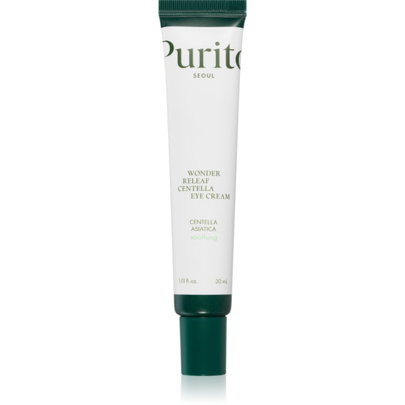 Purito Wonder Releaf Centella Eye Cream hidratáló és kisimító szemkrém nyugtató hatással 30 ml-Eredeti