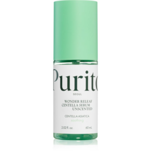 Purito Wonder Releaf Centella Serum Unscented regeneráló arcszérum az érzékeny bőr megnyugtatásához és erősítéséhez 60 ml-Ár