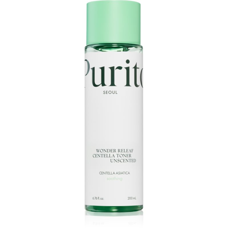 Purito Wonder Releaf Centella Toner Unscented nyugtató tonik arcra az érzékeny arcbőrre 200 ml-Ár