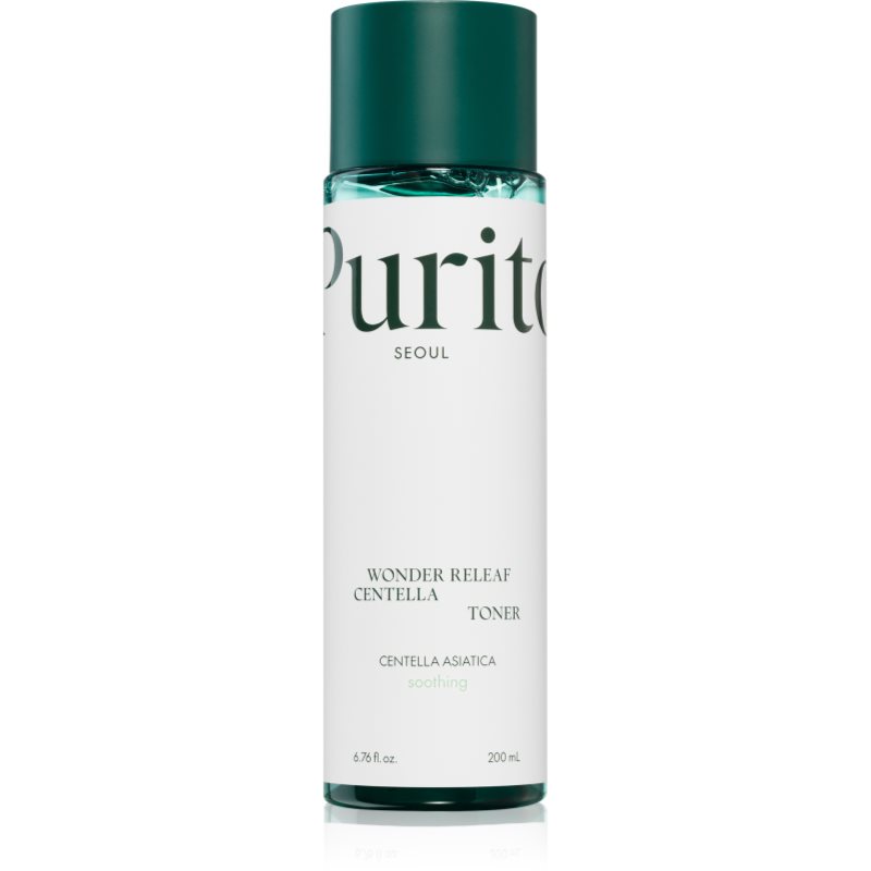Purito Wonder Releaf Centella Toner hidratáló tonik az érzékeny bőr megnyugtatásához és erősítéséhez 200 ml-Ár