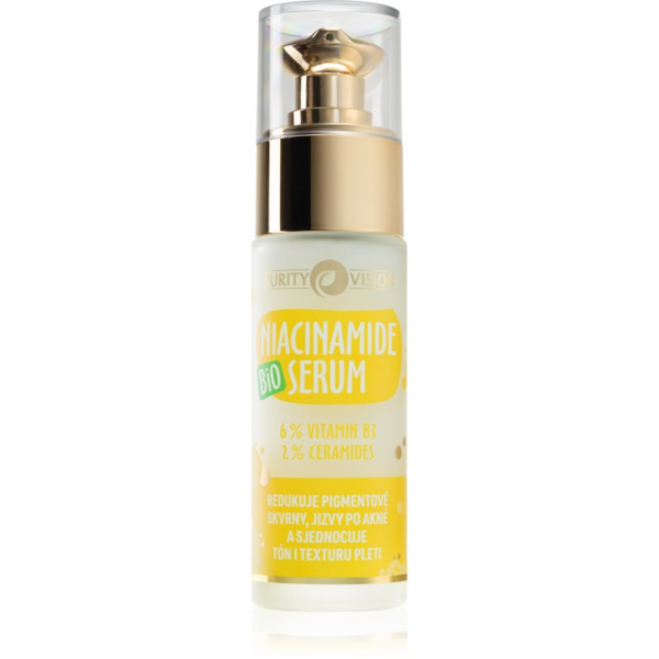 Purity Vision BIO Niacinamide szérum egységesíti a bőrszín tónusait 30 ml-Ár