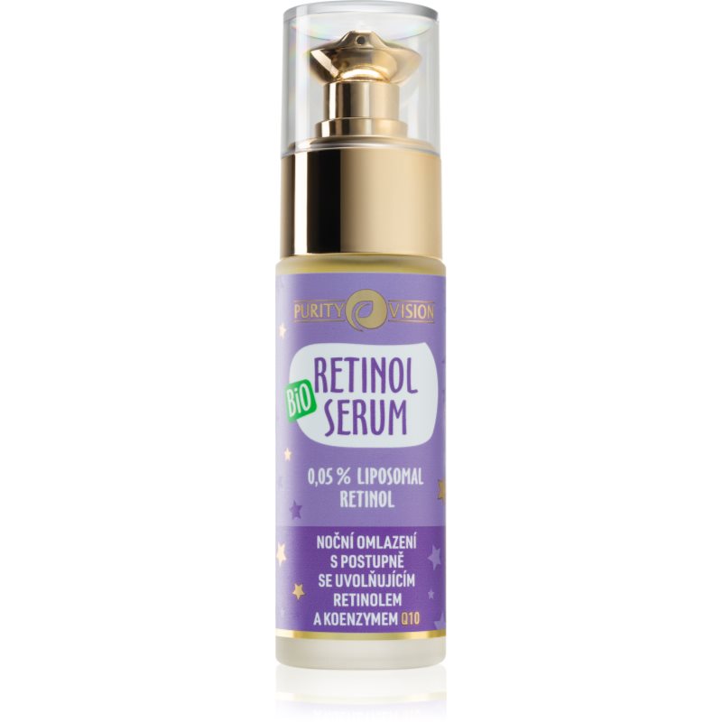 Purity Vision BIO Retinol Éjszakai szérum a bőr öregedése ellen 30 ml-Ár
