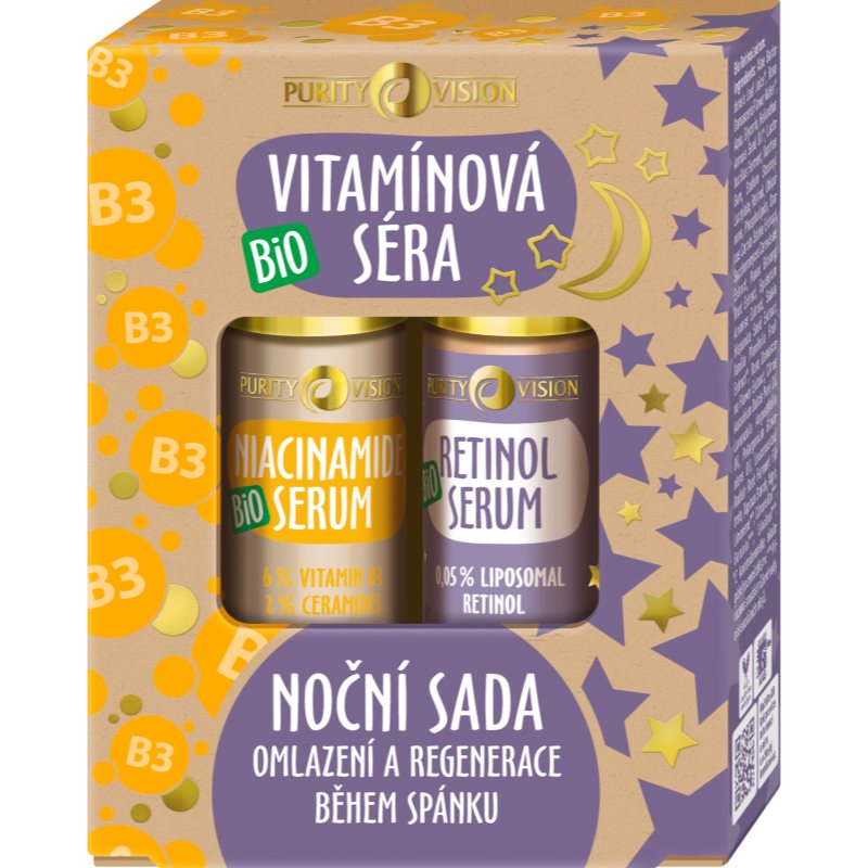 Purity Vision BIO Vitamin serums ajándékszett éjszakára-ár