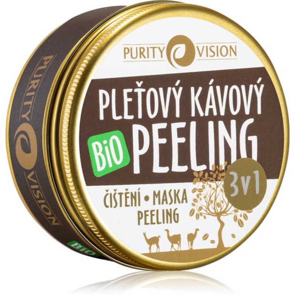 Purity Vision BIO arcpeeling kávé kivonattal 70 ml-Ár