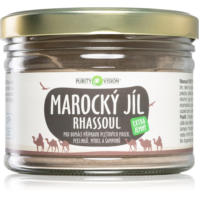 Purity Vision Rhassoul marokkói agyag arcpakolás-