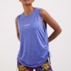 Purple Desigual Tulum Women's Sports Top - Women